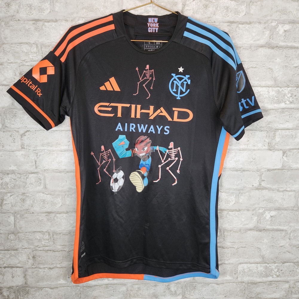Adidas NYCFC Gianni Lee Studio Rare 24/7 Soccer Jersey New York City FC Mens S